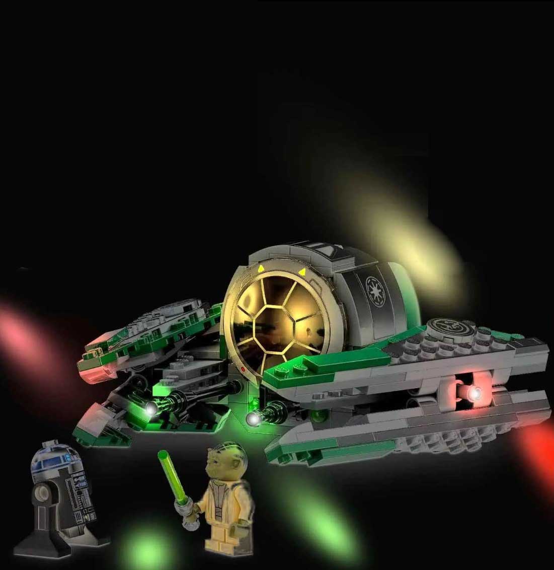 USB Lights Set for Lego 75360 The Clone Wars Yodas Jedi Starfighter