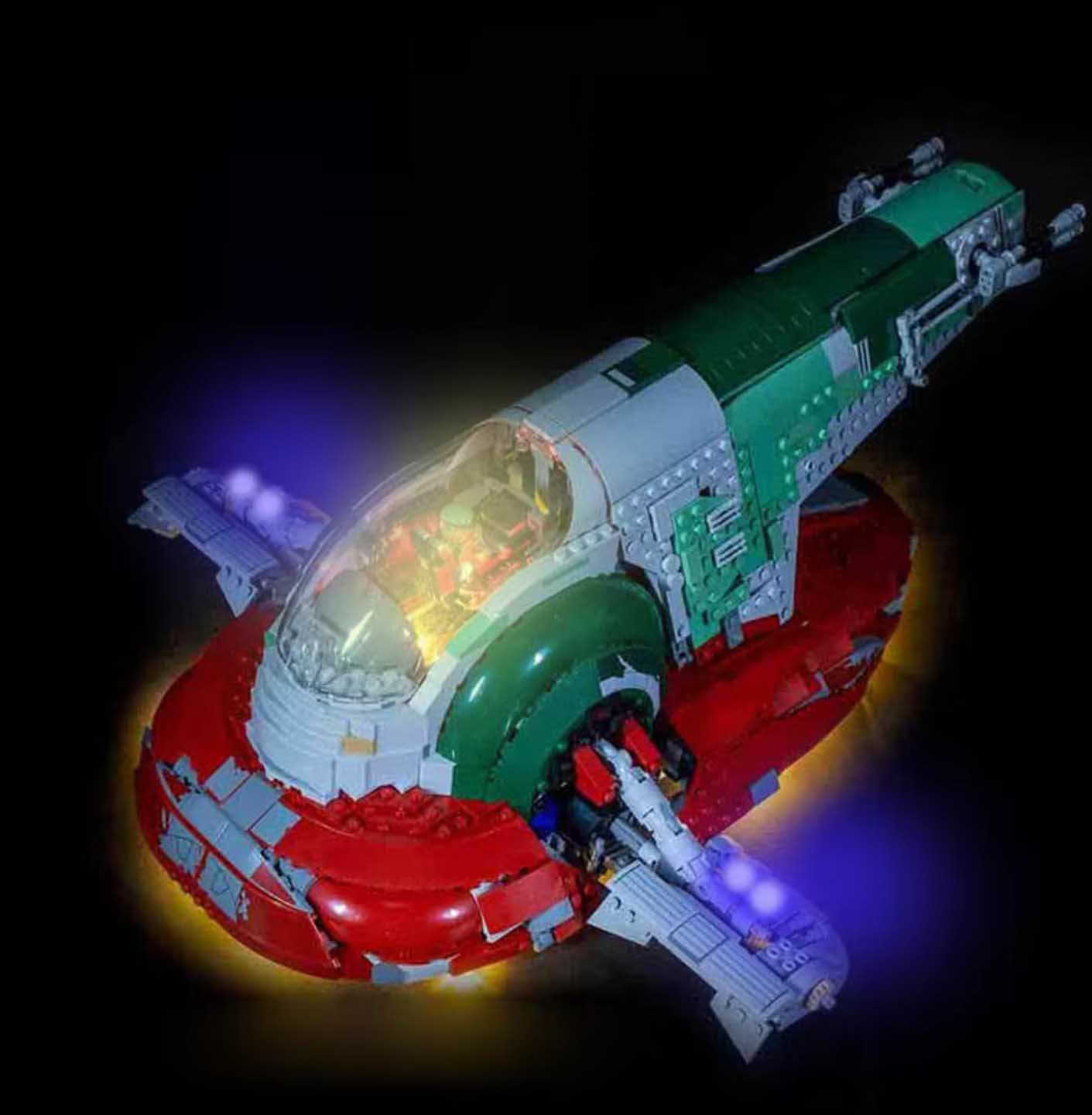 USB Lights Set for Lego 75060 STAR Slave I