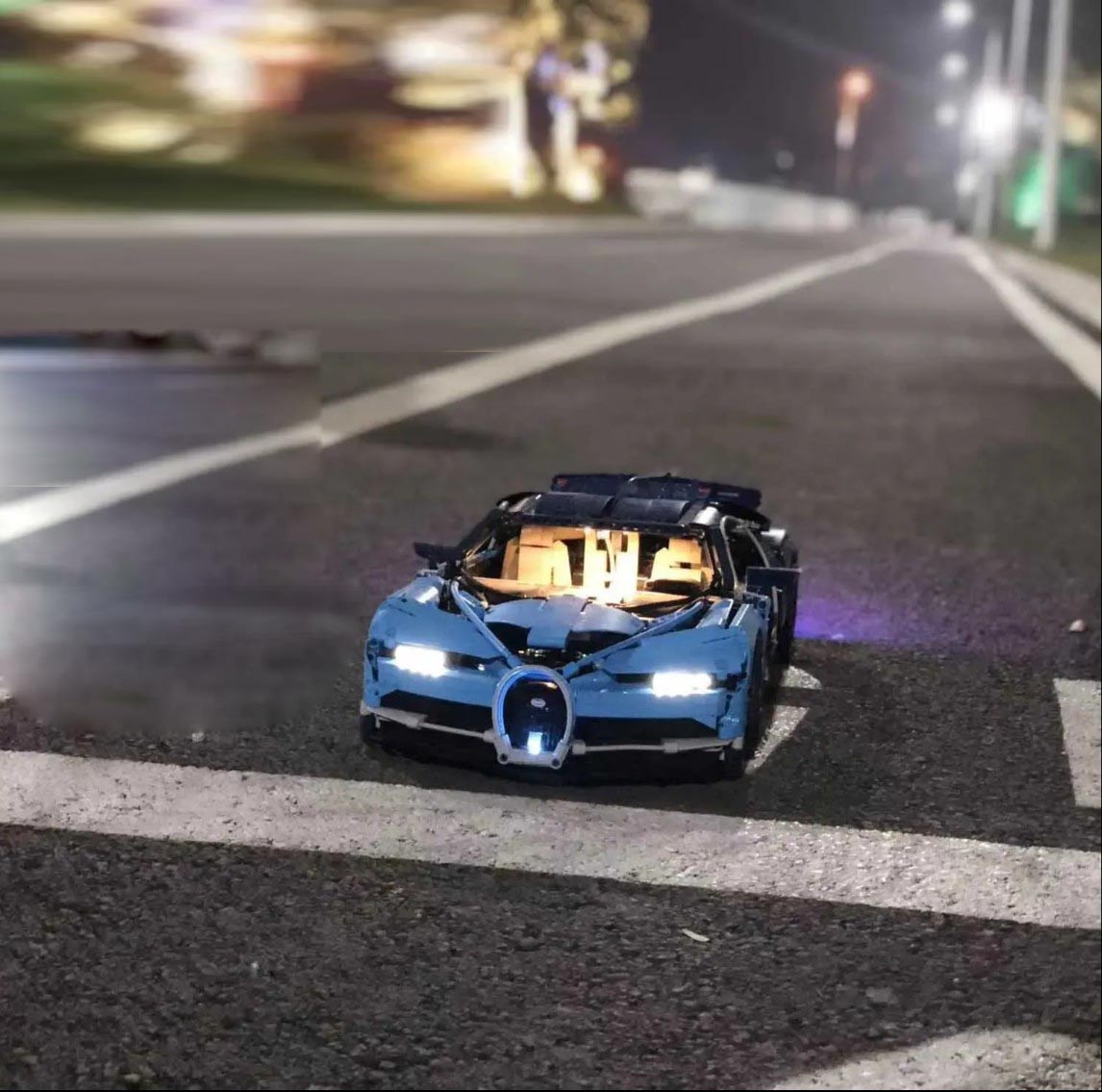 USB Light Kit for Lego 42083 Bugatti Chiron Speed Car Brick