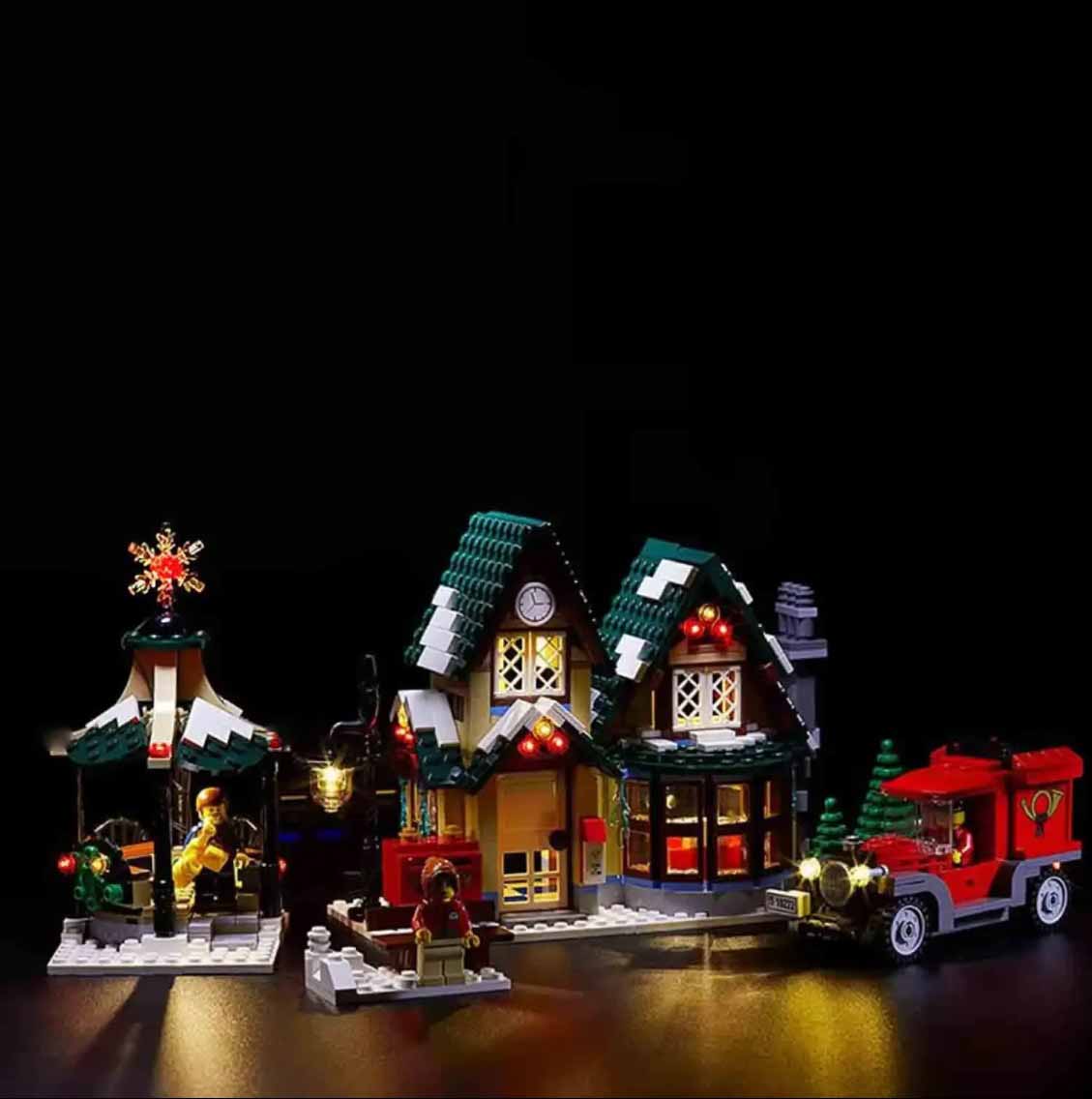 USB Light Kit for Lego 10222 Winter Village Post Office
