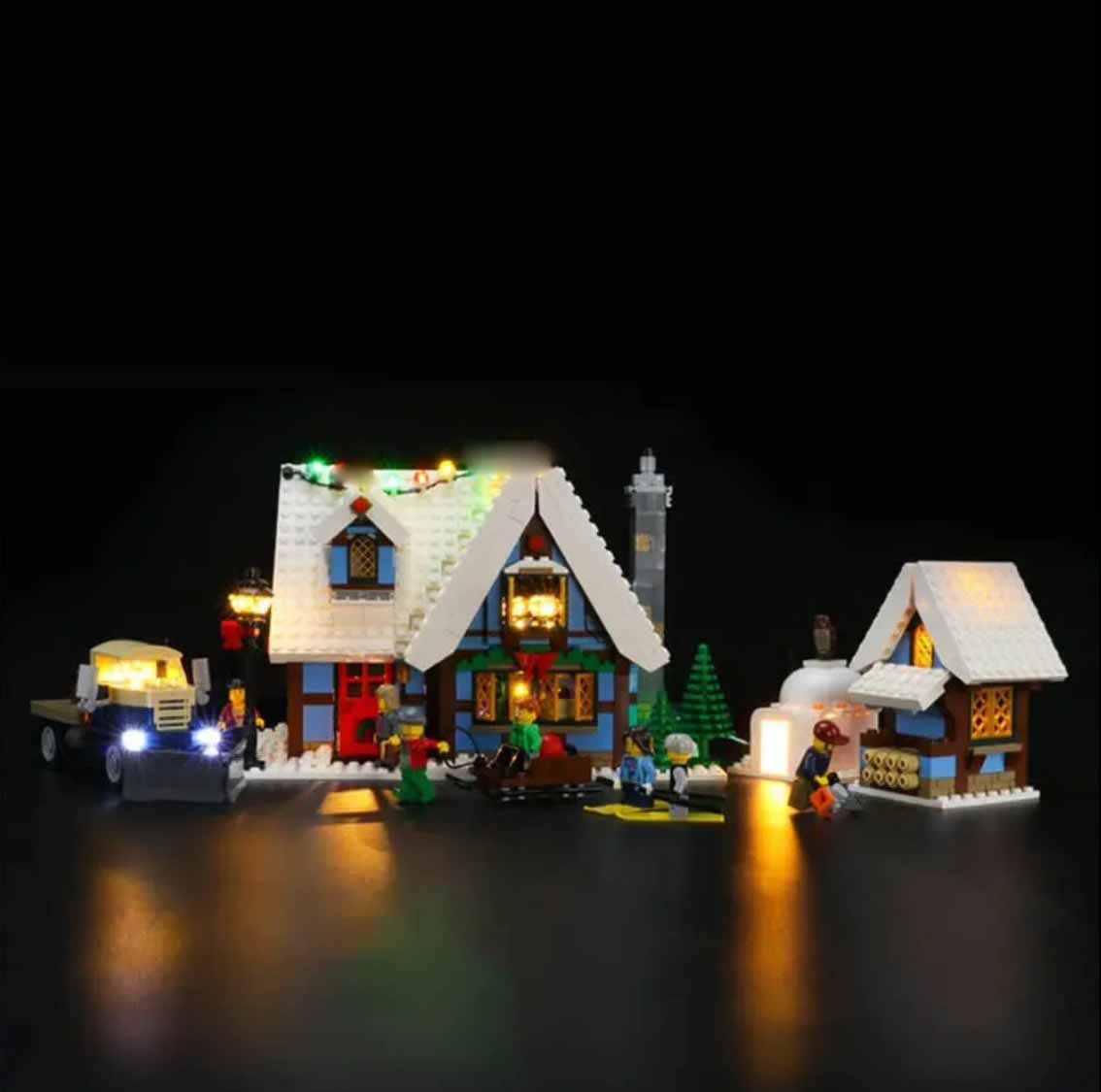 USB Lights Set for Lego 10229 Creator Winter Village Cottage