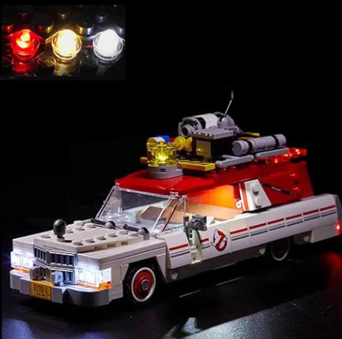 USB Light Kit for Lego 75828 Ghost-busters Ecto-1&2