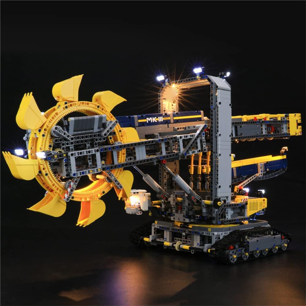 USB Light kit for Lego 42055 Technic Bucket Wheel Excavator