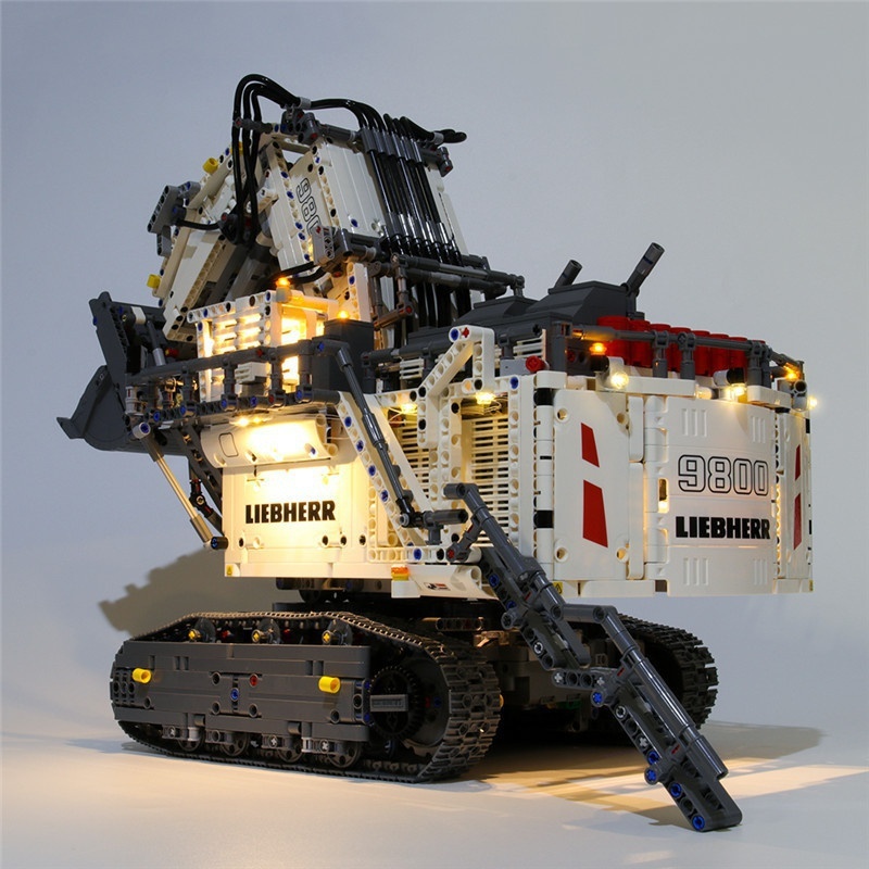 USB Light kit for LEGO 42100 Technic Excavator Liebherr R 9800