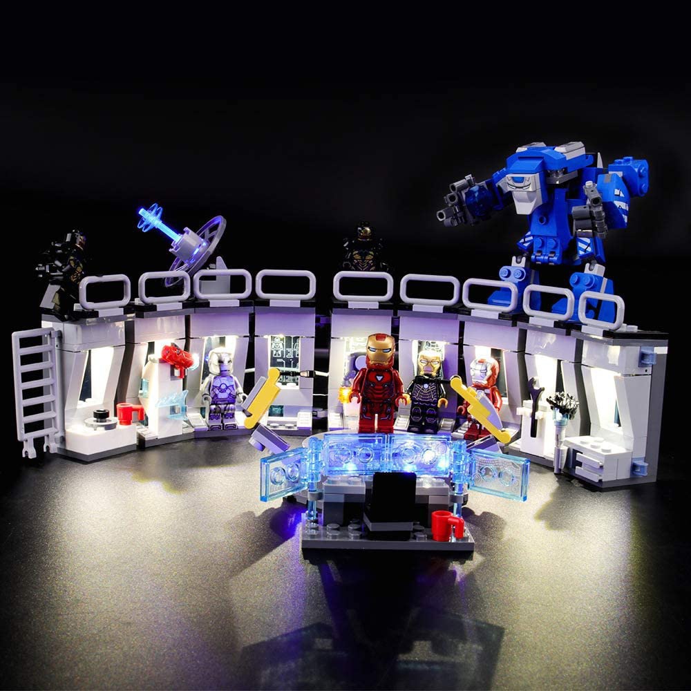 USB Light Kit for LEGO 76125 Avengers Hall of Armor