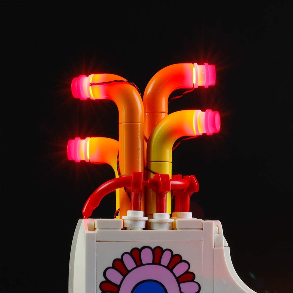 USB Light Kit for LEGO 21306 The Beatles Yellow Submarine