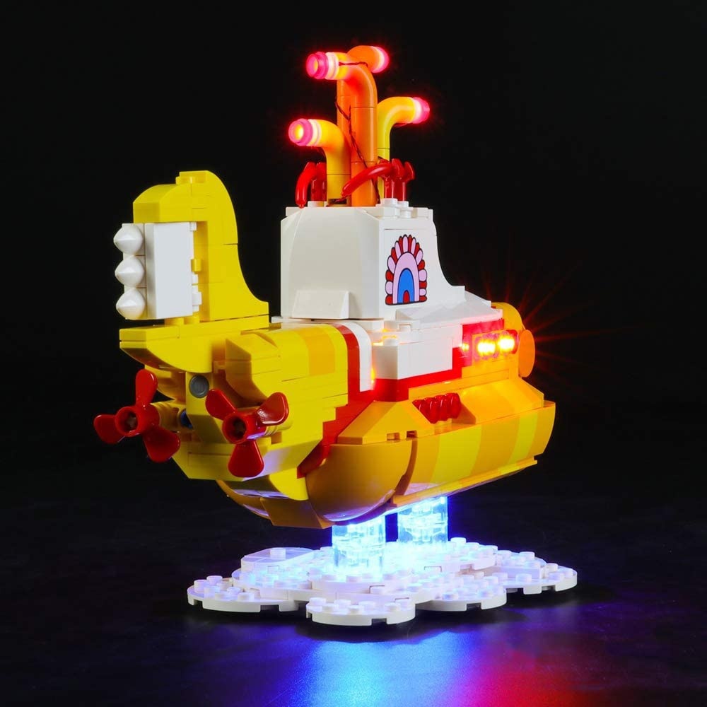 USB Light Kit for LEGO 21306 The Beatles Yellow Submarine