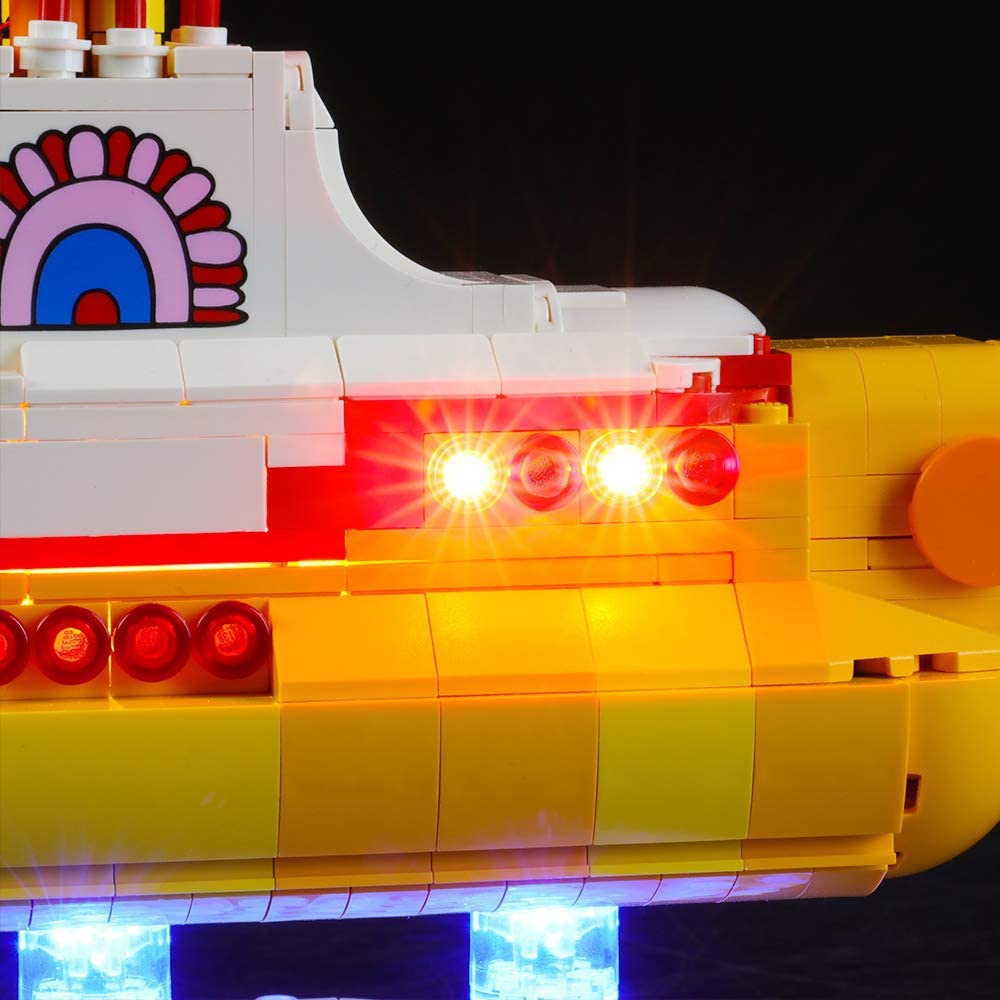 USB Light Kit for LEGO 21306 The Beatles Yellow Submarine