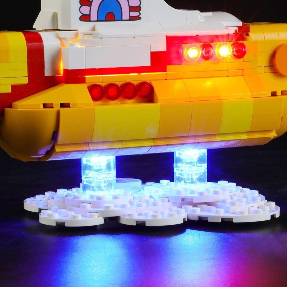 USB Light Kit for LEGO 21306 The Beatles Yellow Submarine