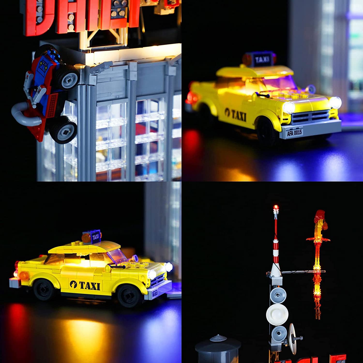 USB Light Kit for Lego 76178 Daily Bugle