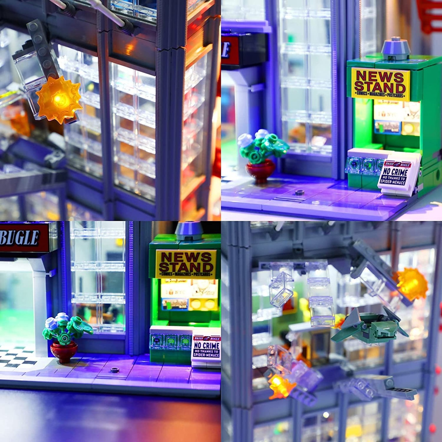 USB Light Kit for Lego 76178 Daily Bugle