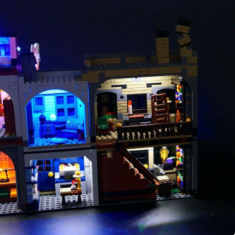 USB Light kit for LEGO 75978 Harry Poter Diagon Alley