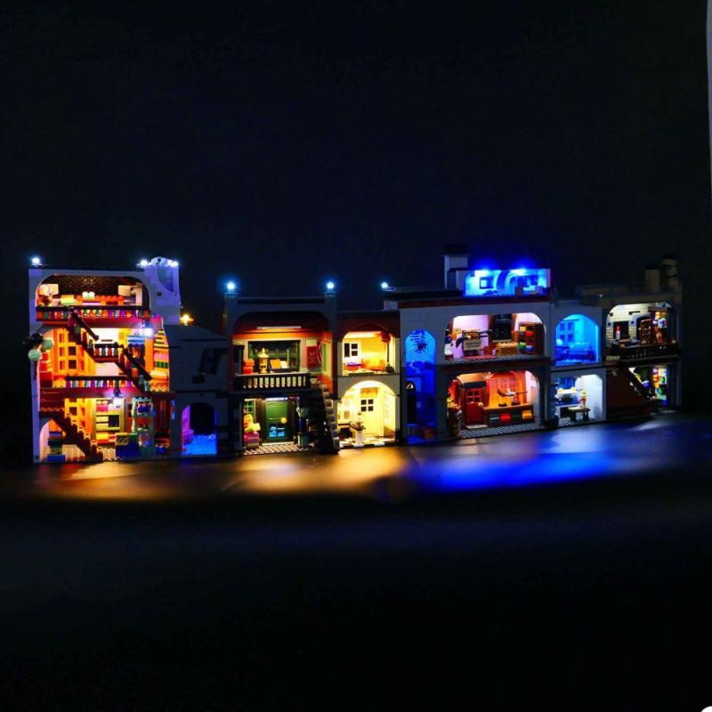 USB Light kit for LEGO 75978 Harry Poter Diagon Alley