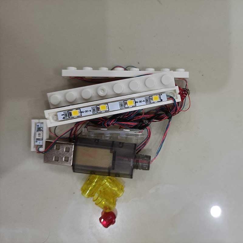 USB Light kit for LEGO 75978 Harry Poter Diagon Alley