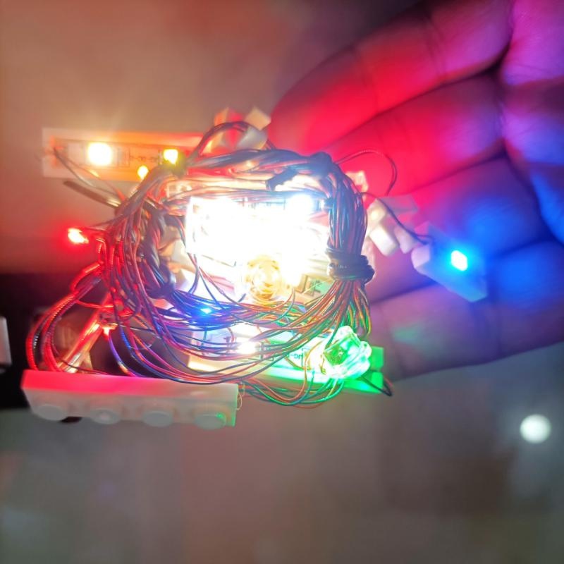 USB Light kit for LEGO 75978 Harry Poter Diagon Alley