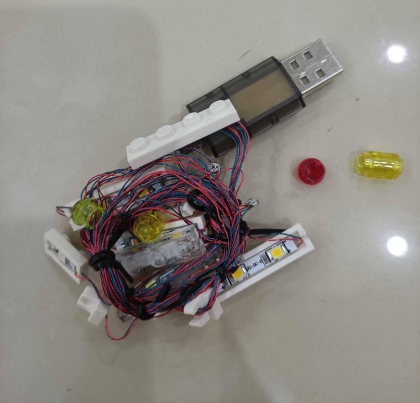 USB Light kit for LEGO 75978 Harry Poter Diagon Alley