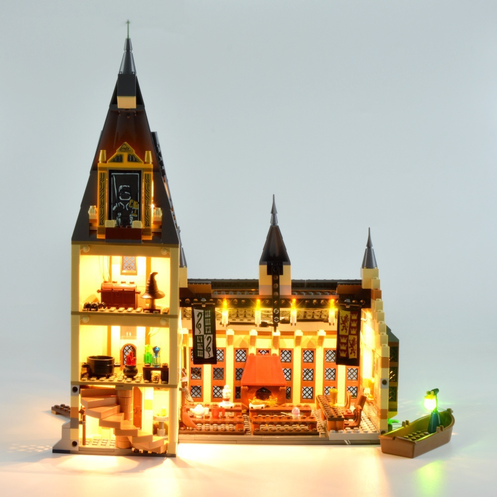 USB Light Kit for LEGO 75954 Hogwarts Great Hall Castle