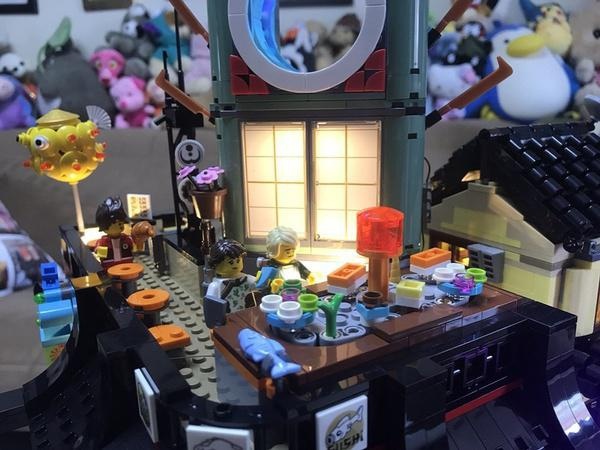 USB Light Light Kit For LEGO 70620 Ninjago City