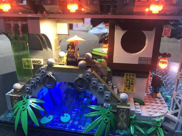 USB Light Light Kit For LEGO 70620 Ninjago City