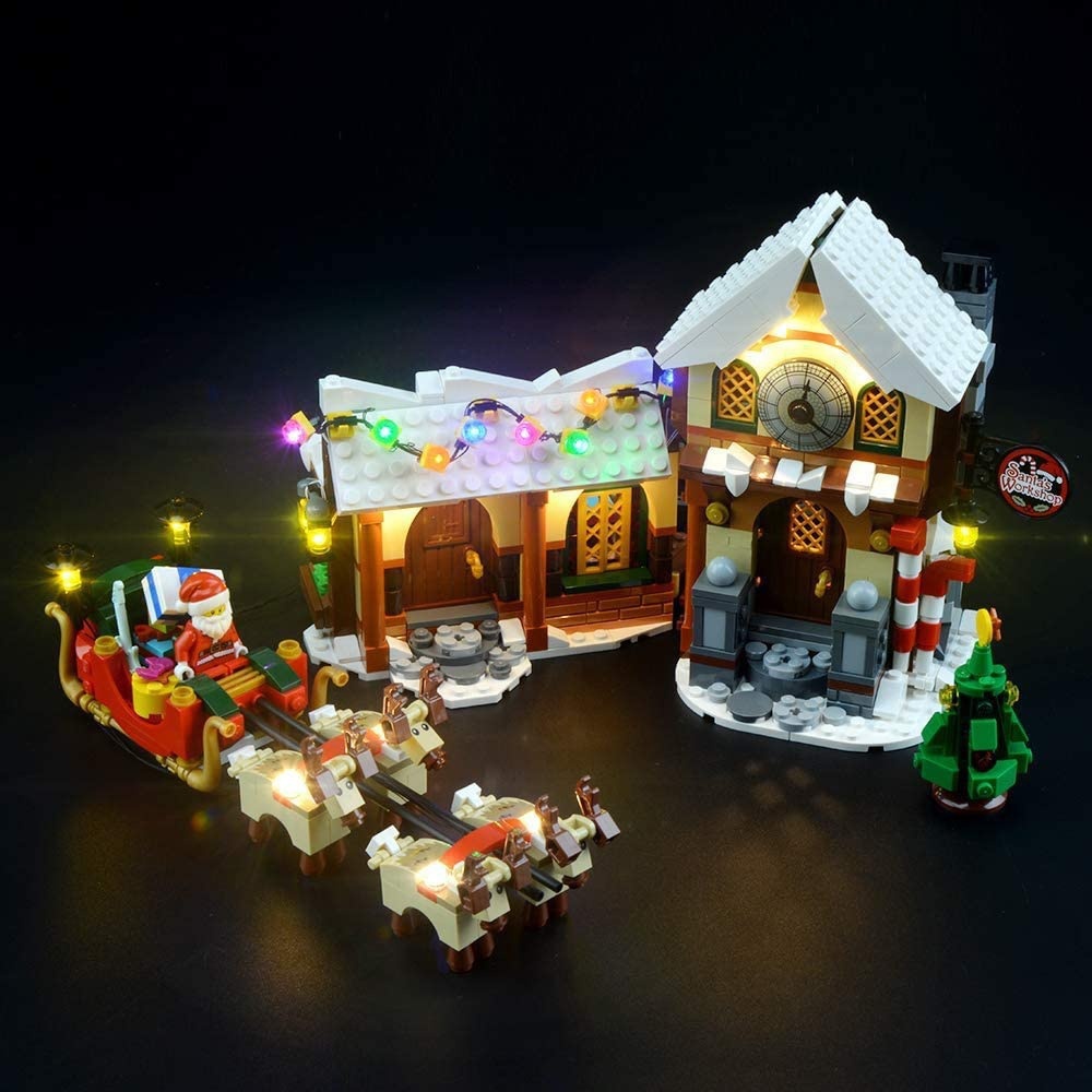 Light Set for Lego 10245 Santa's Workshop