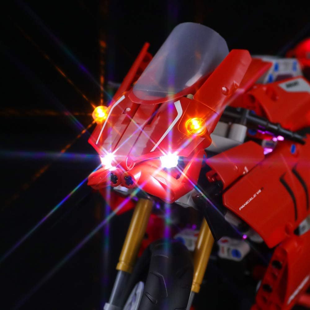 USB Light Kit for LEGO 42107 Ducatti Panigale V4 R Motorbike