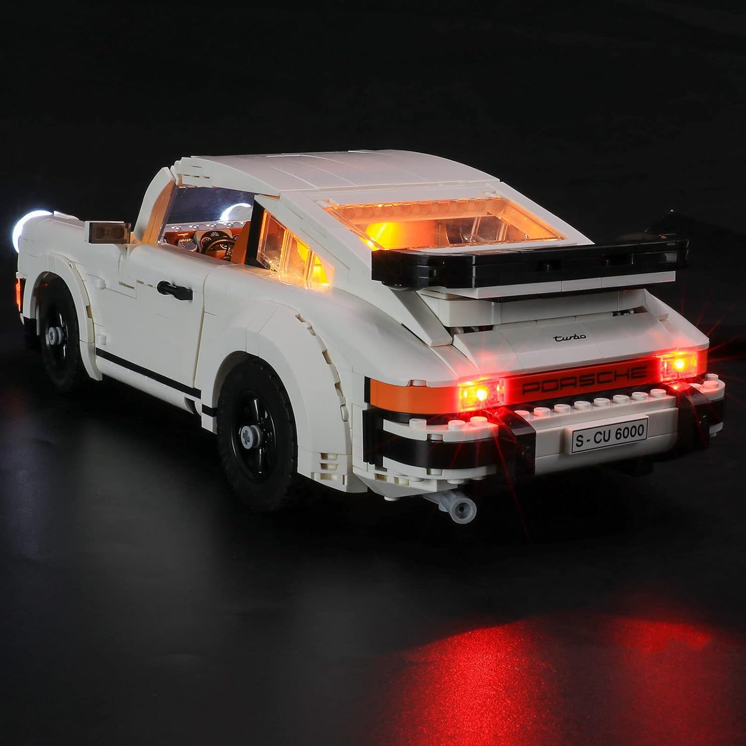 USB Light kit for Lego 10295 Turbo Targa Icons Porsche 911 