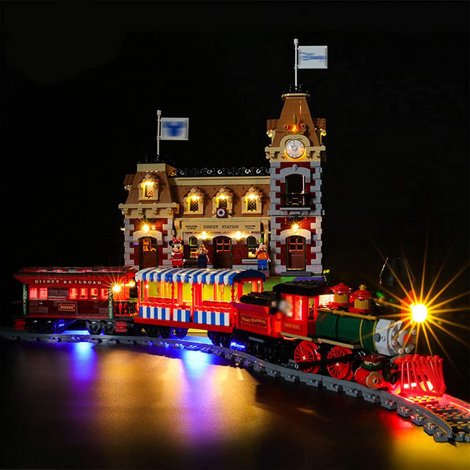 USB LED Light Kit for Lego 71044 Train and Station Model