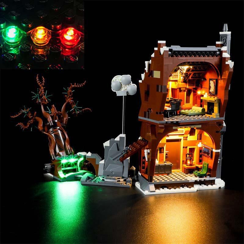 USB Light Kit For LEGO 76407 The Shrieking Shack & Whomping Willow