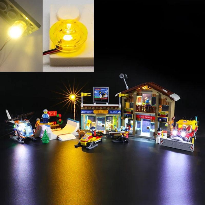 USB Lights Set for Lego 60203 Ski Resort