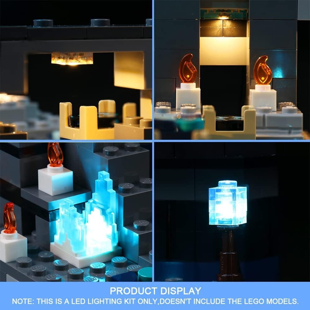 USB Light Kit for Lego 21246 The Deep Dark Battle