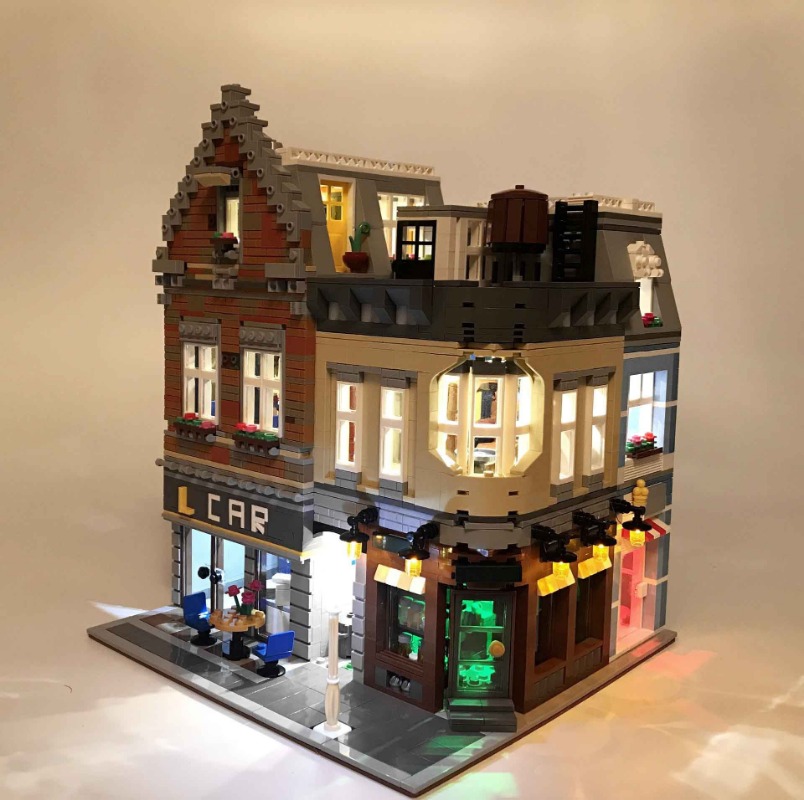 USB Lights Set for LEGO 15034 city street view Urban Dreamer