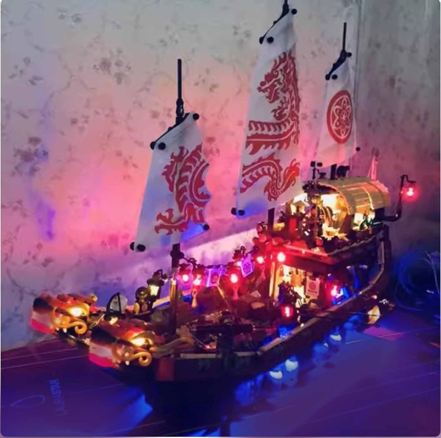 Light Set For Lego 70618 Ninjago Movie Destiny's Bounty