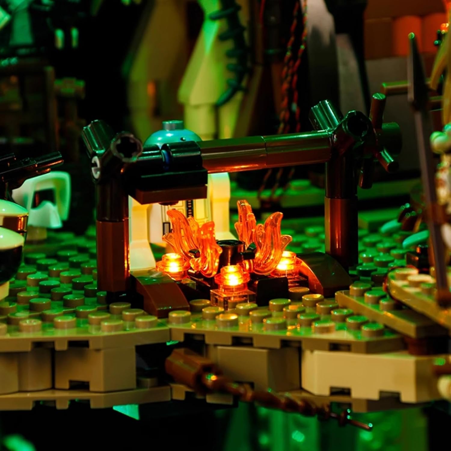 USB Light Kit For Lego 10236 Ewok Village