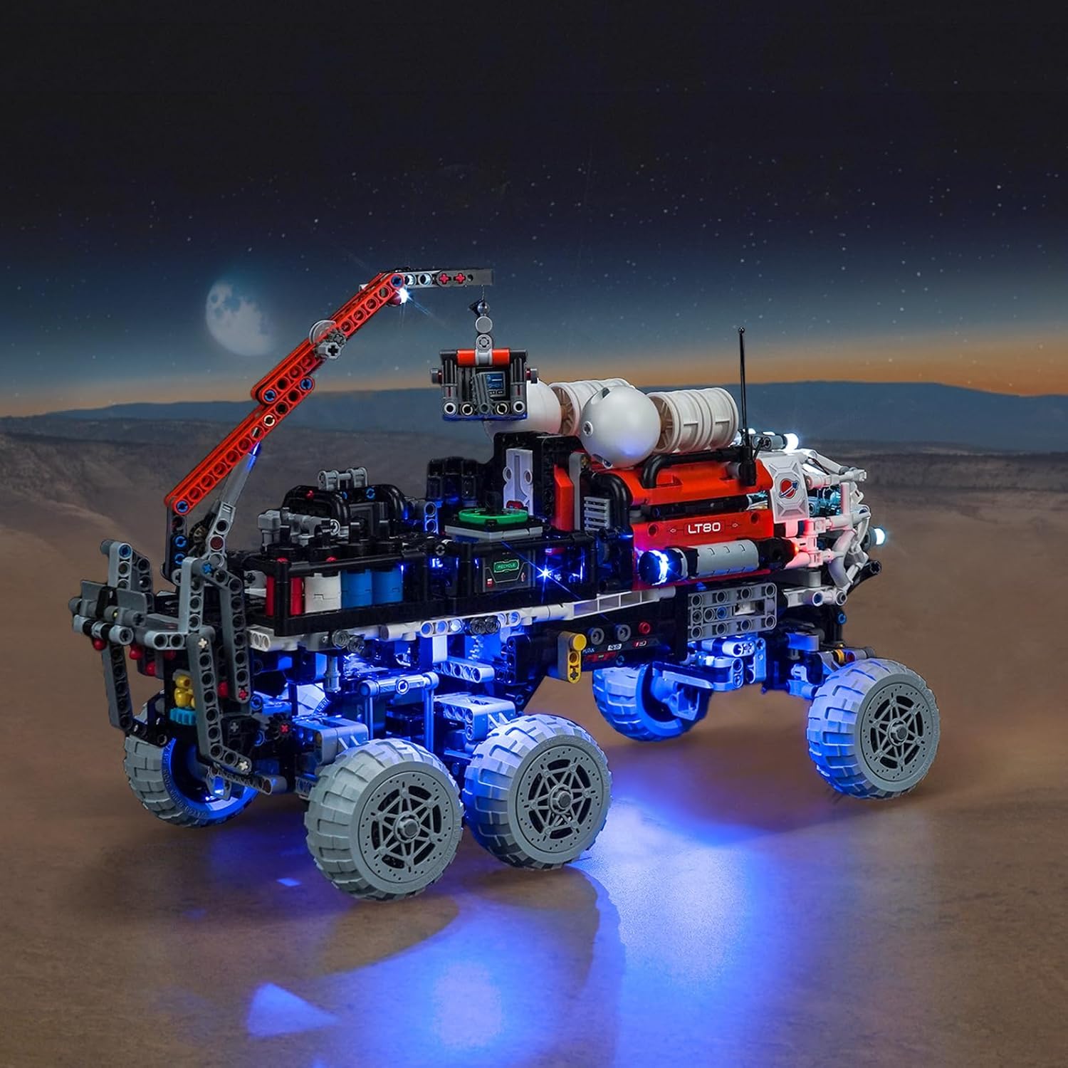USB Lights Set for Lego 42180 Mars Crew Exploration Rover