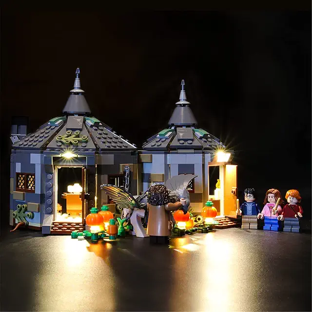 USB Light Kit For LEGO 75947 Hagrid's Hut