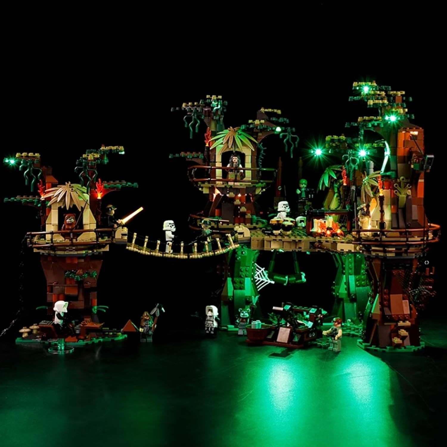 USB Light Kit For Lego 10236 Ewok Village