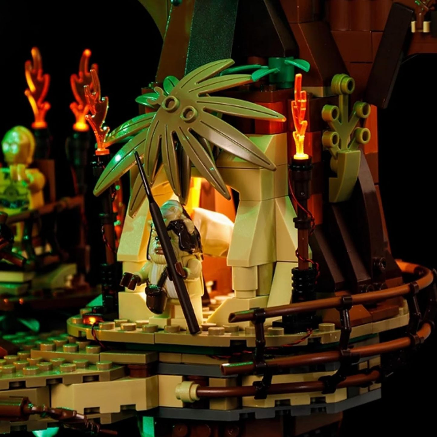 USB Light Kit For Lego 10236 Ewok Village