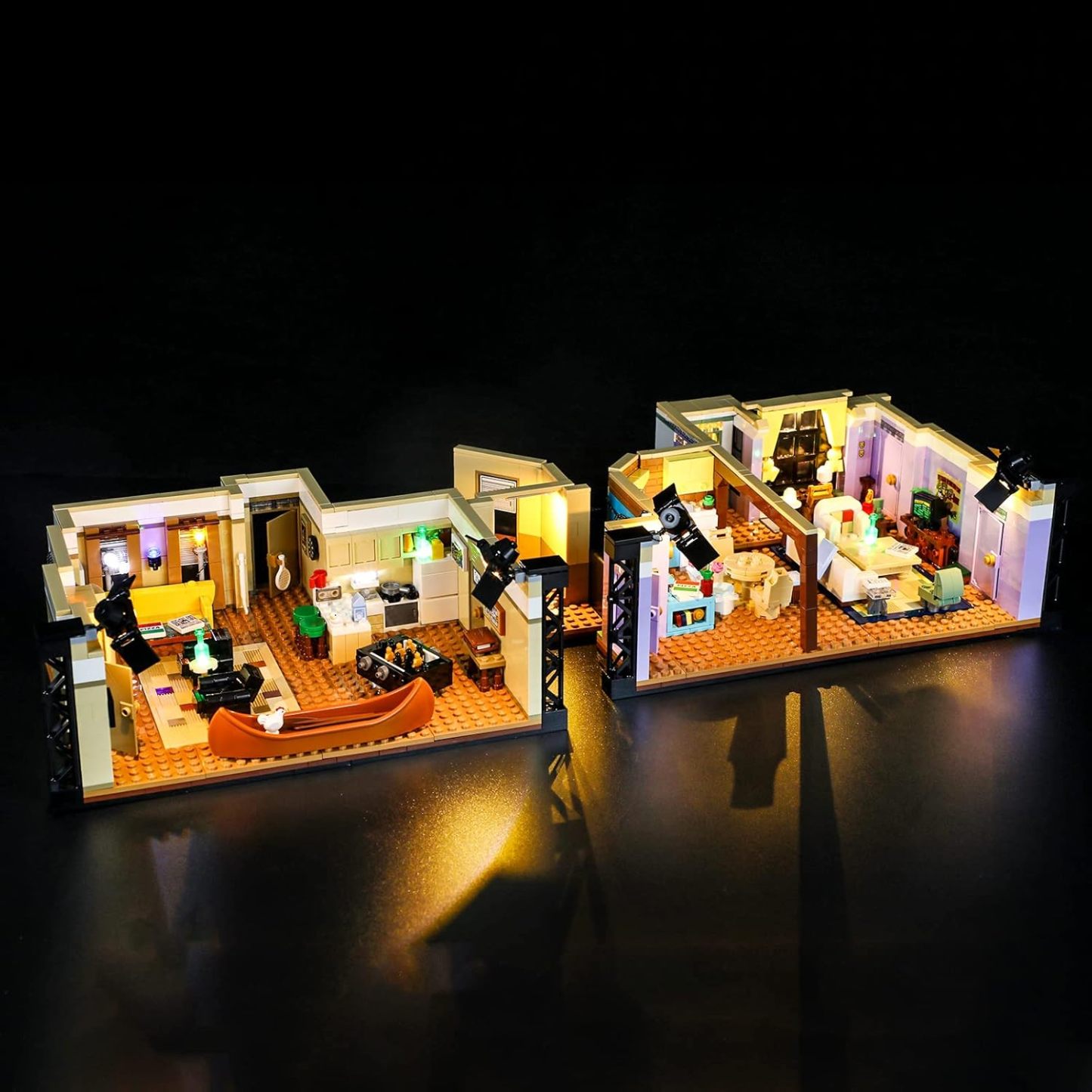 USB Light Kit for Lego 10292 Friends Apartment