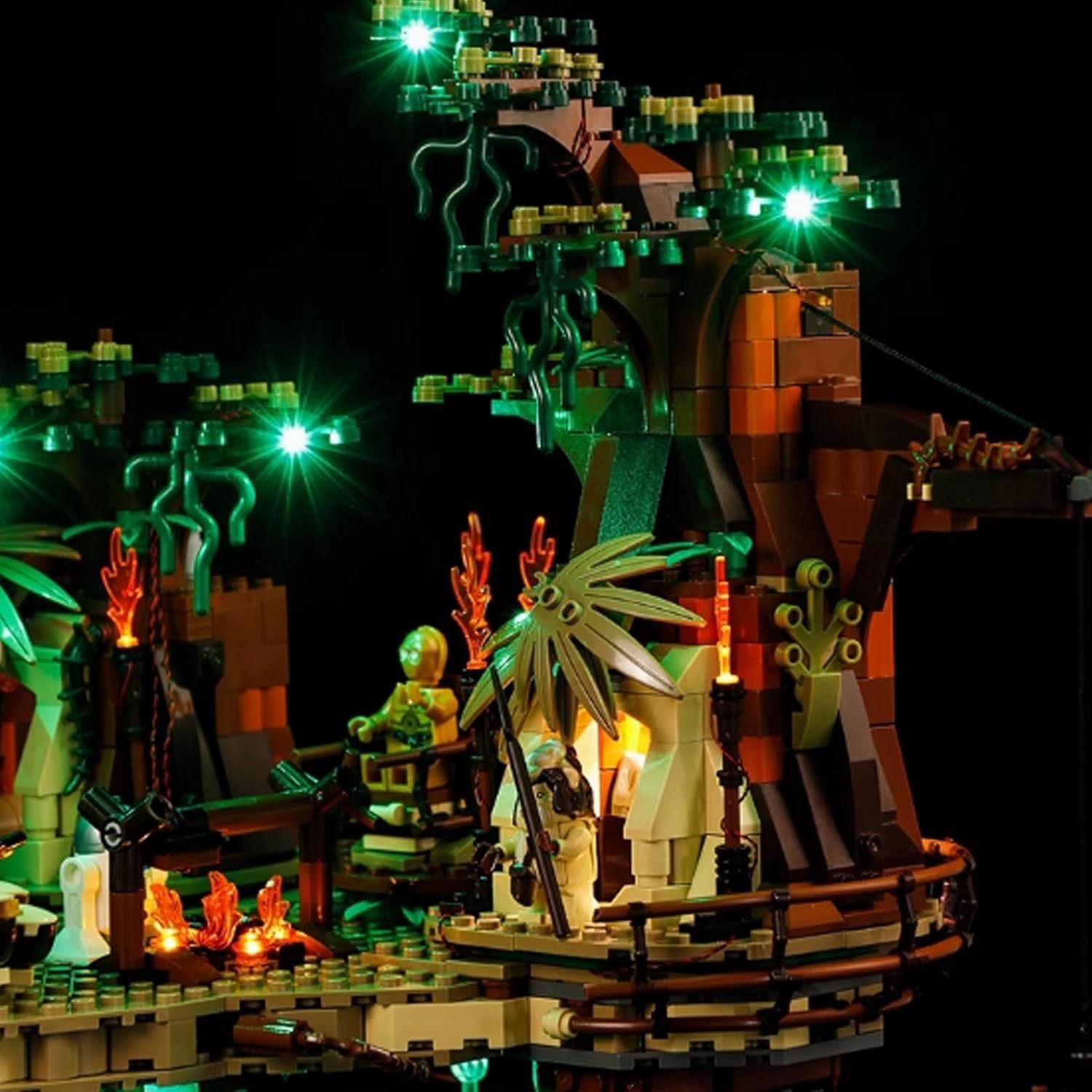 USB Light Kit For Lego 10236 Ewok Village