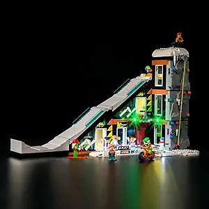 USB Lights Set for Lego 60366 Ski and Climbing Center
