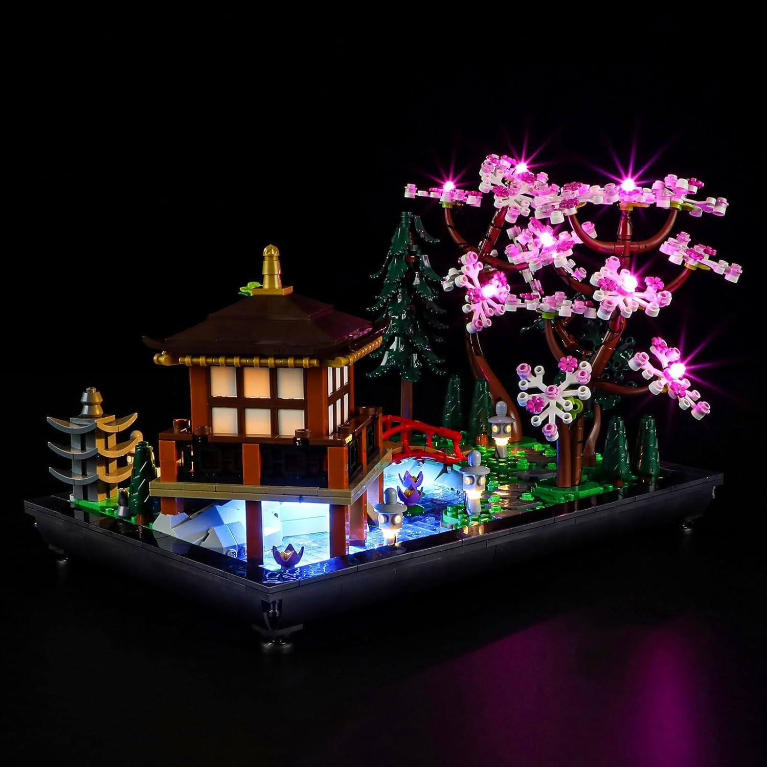 USB Light Kit for Lego 10315 Icons Tranquil Garden