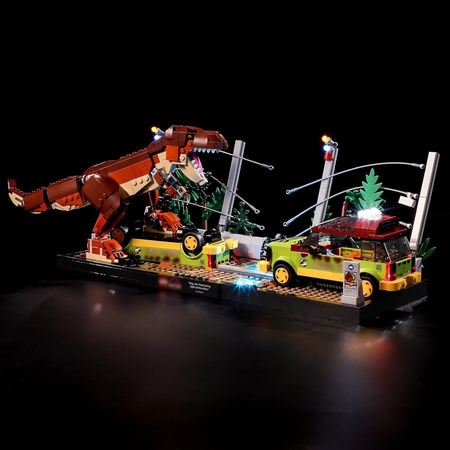 USB Lights Set for Lego 76956 T. rex-Breakout   