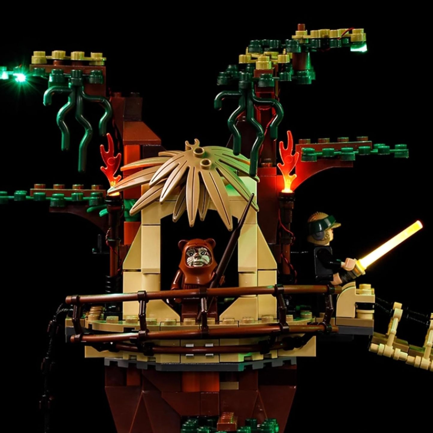 USB Light Kit For Lego 10236 Ewok Village