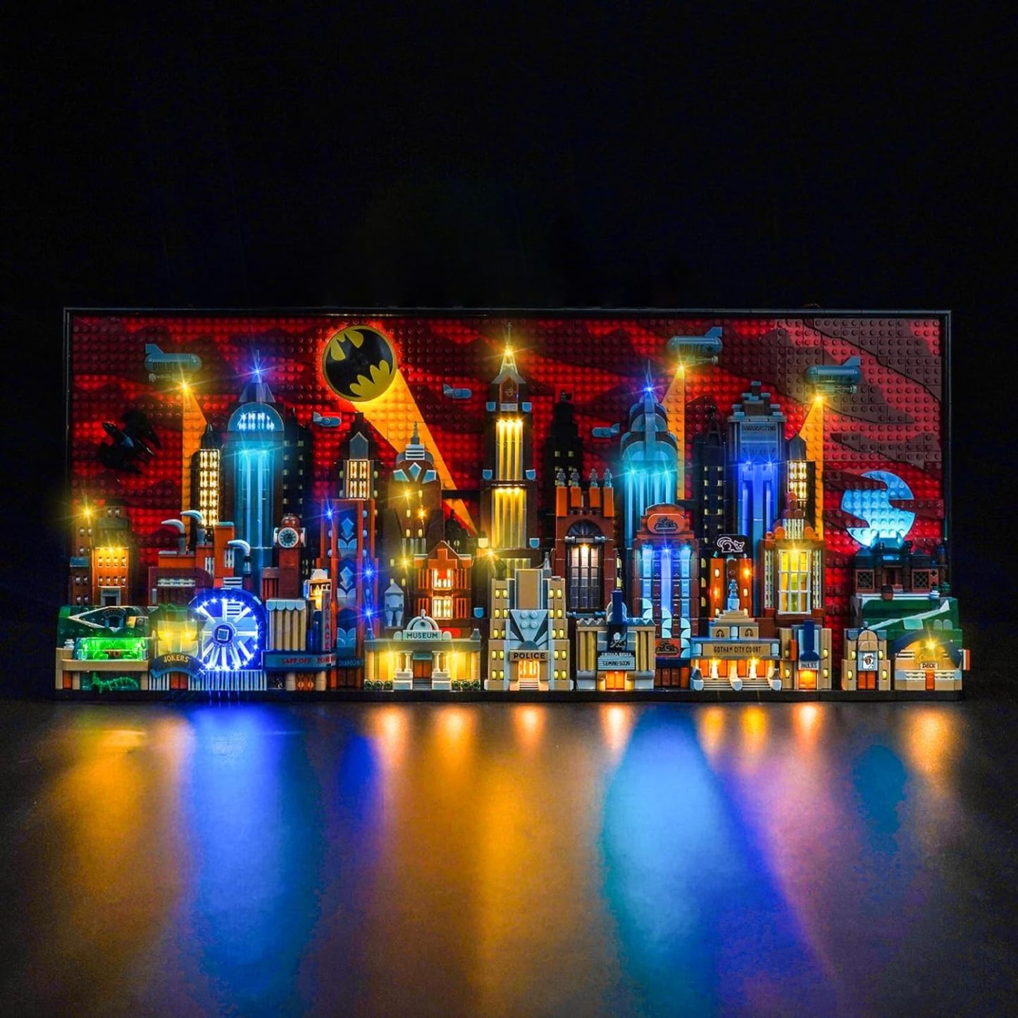 USB Lights Set for Lego Batman 76271 Animated Series Gotham City