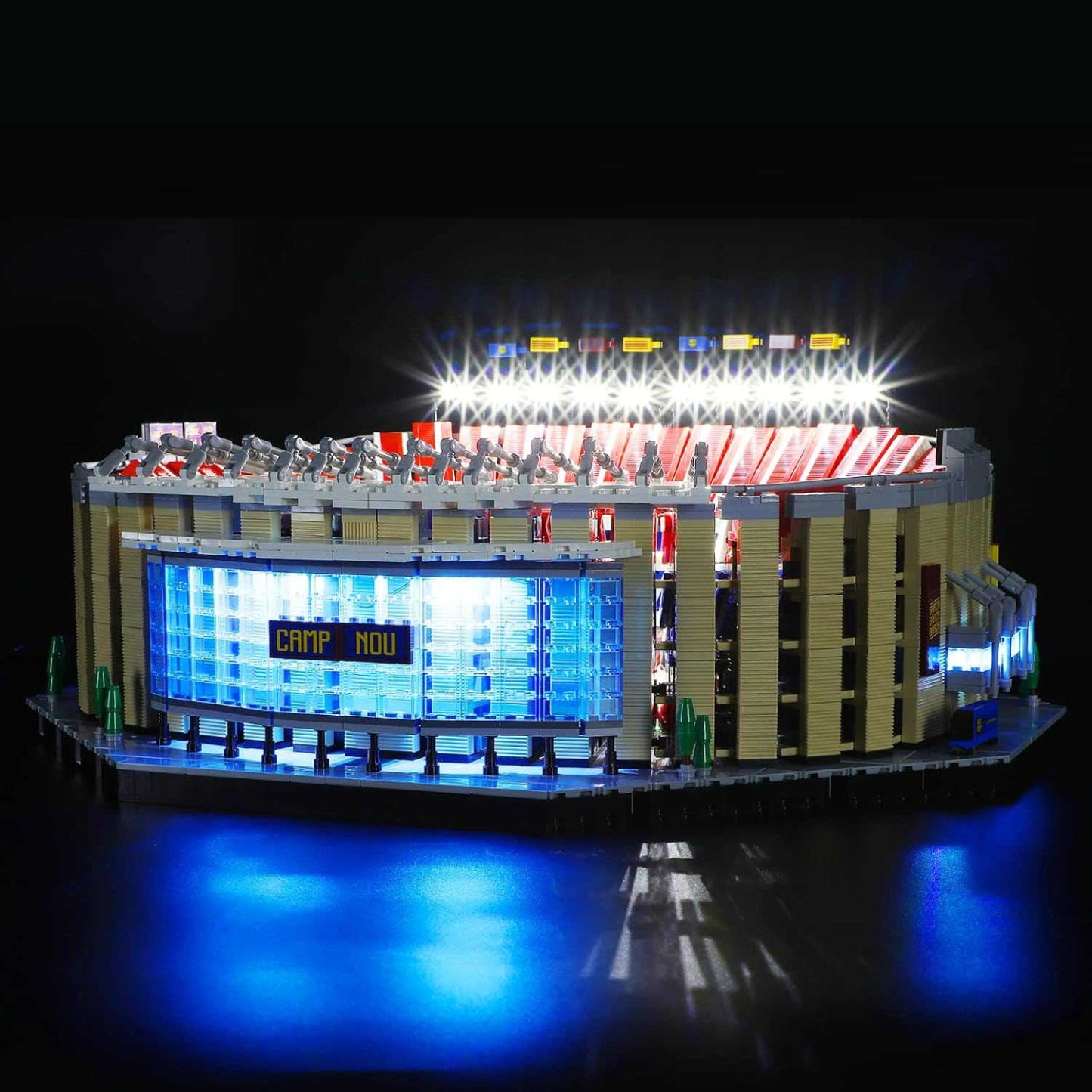 USB Lights Set for Lego 10284 Icons Camp NOU FC Barcelona Stadium