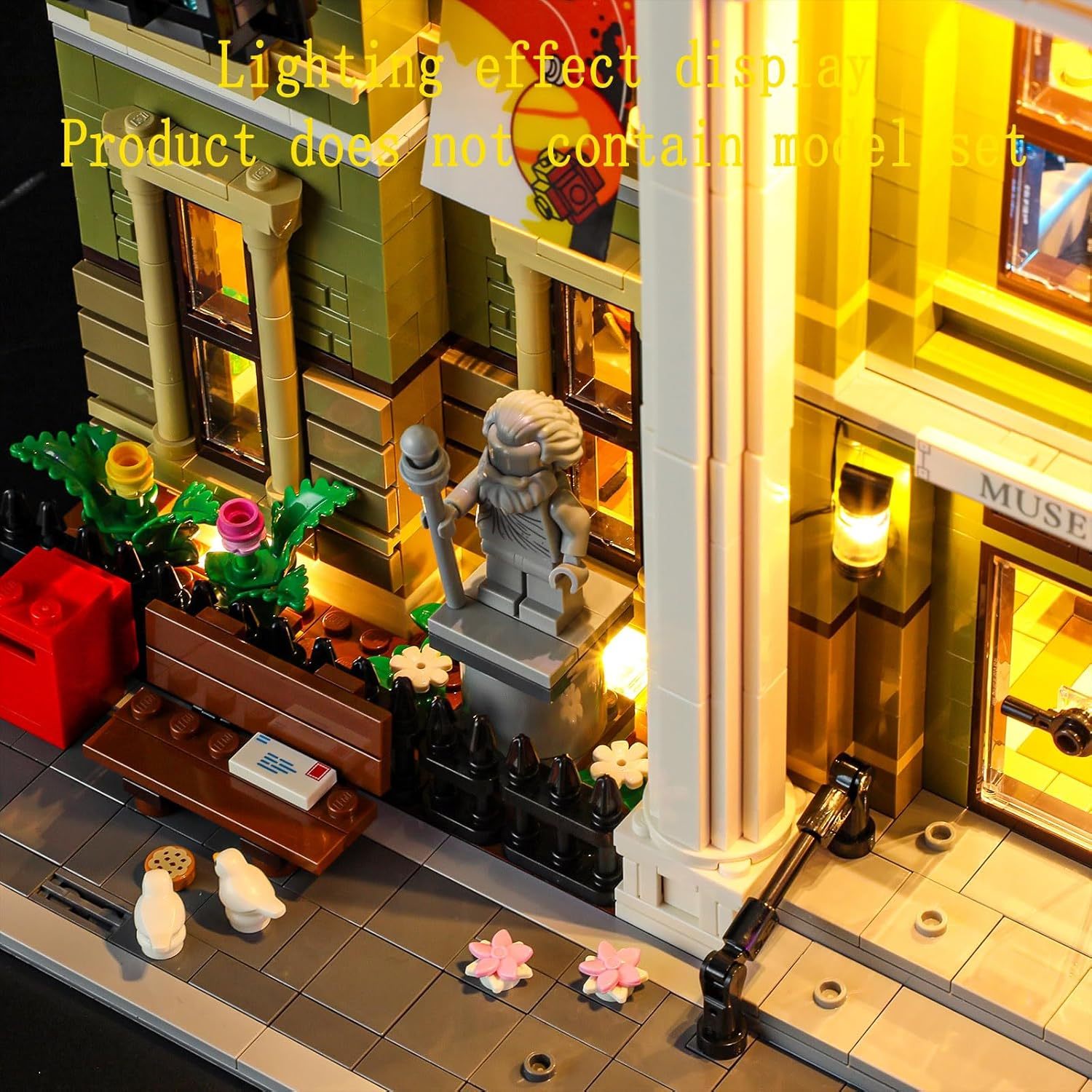 USB Light kit for Lego 10326 Natural History Museum