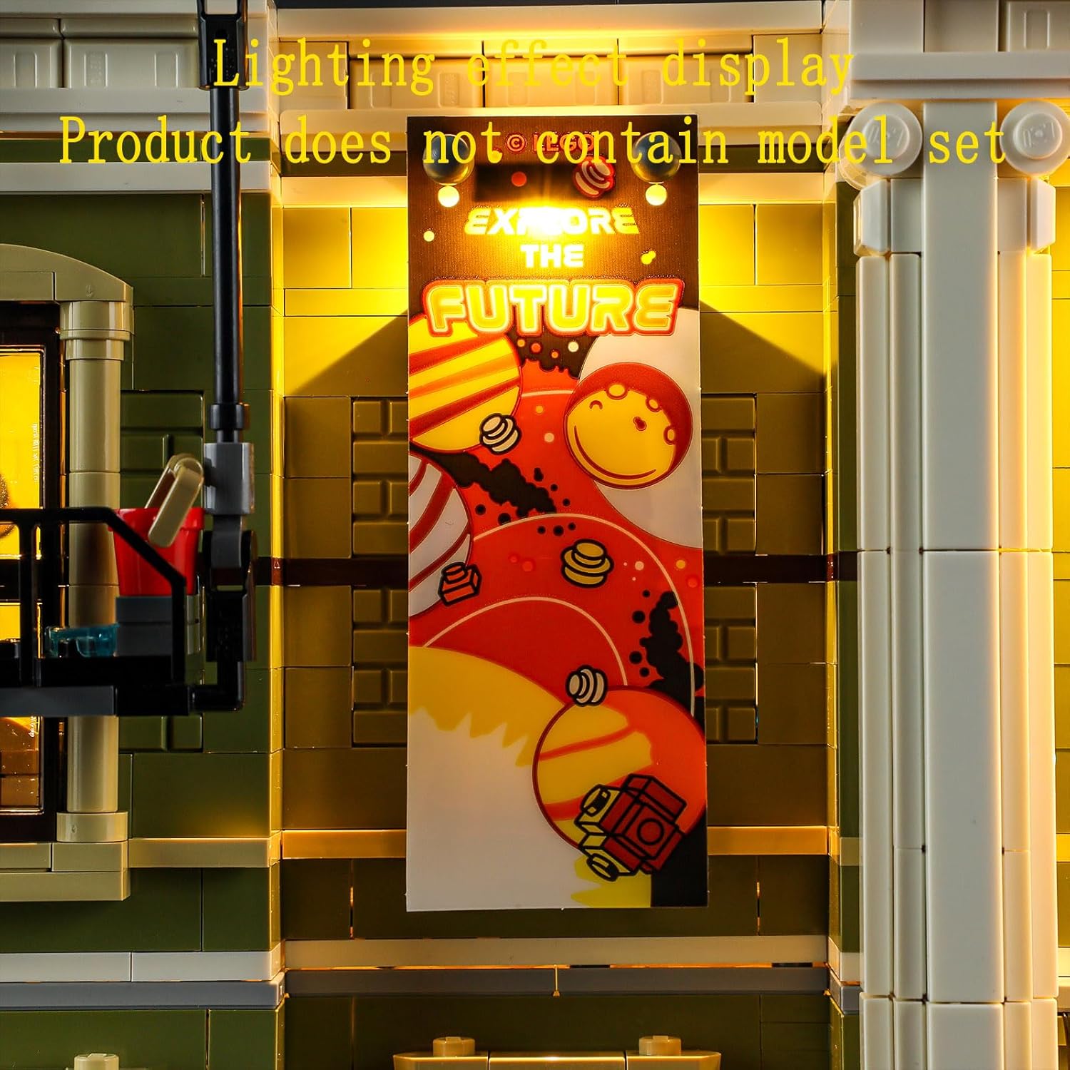 USB Light kit for Lego 10326 Natural History Museum