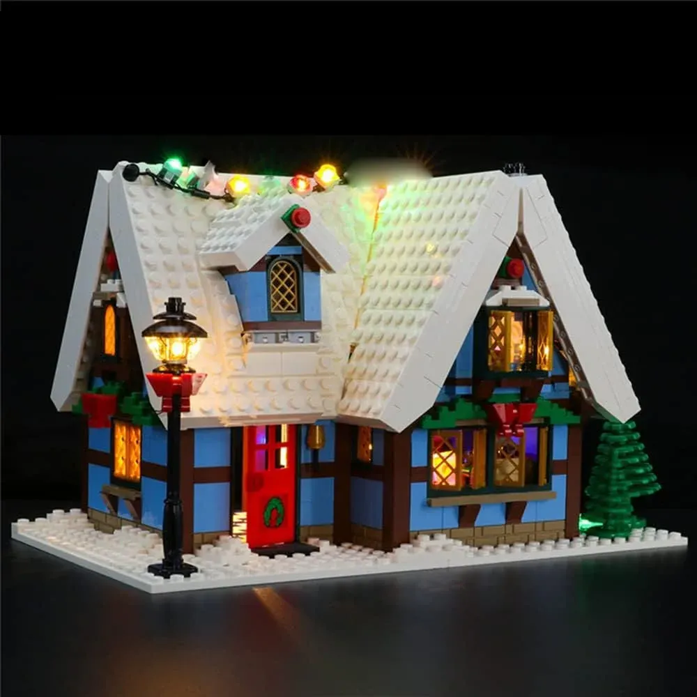 USB Lights Set for Lego 10229 Creator Winter Village Cottage