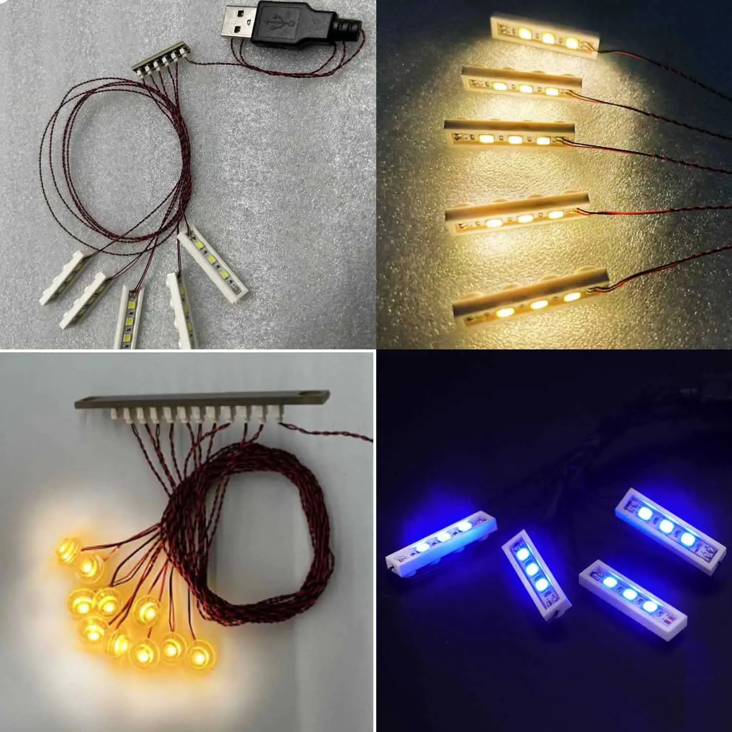 USB Light kit for LEGO 10261 Roller Coaster