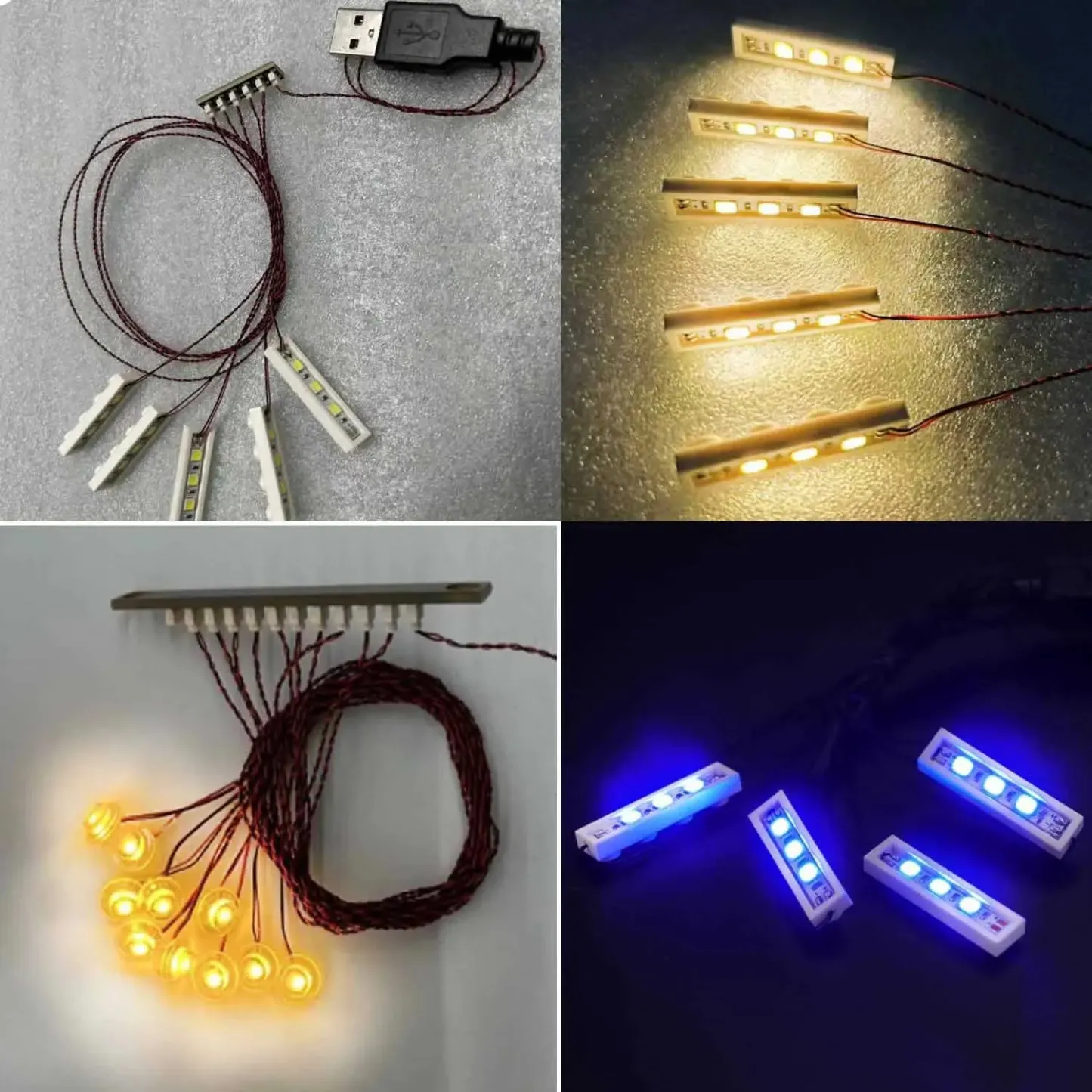 USB Light kit for LEGO 10261 Roller Coaster